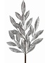 Antique Silver Bay Leaf Spray