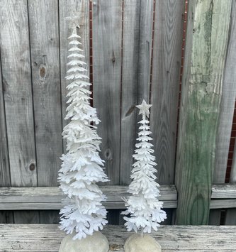 Winter Wonderland White Christmas Tree (2-Sizes)