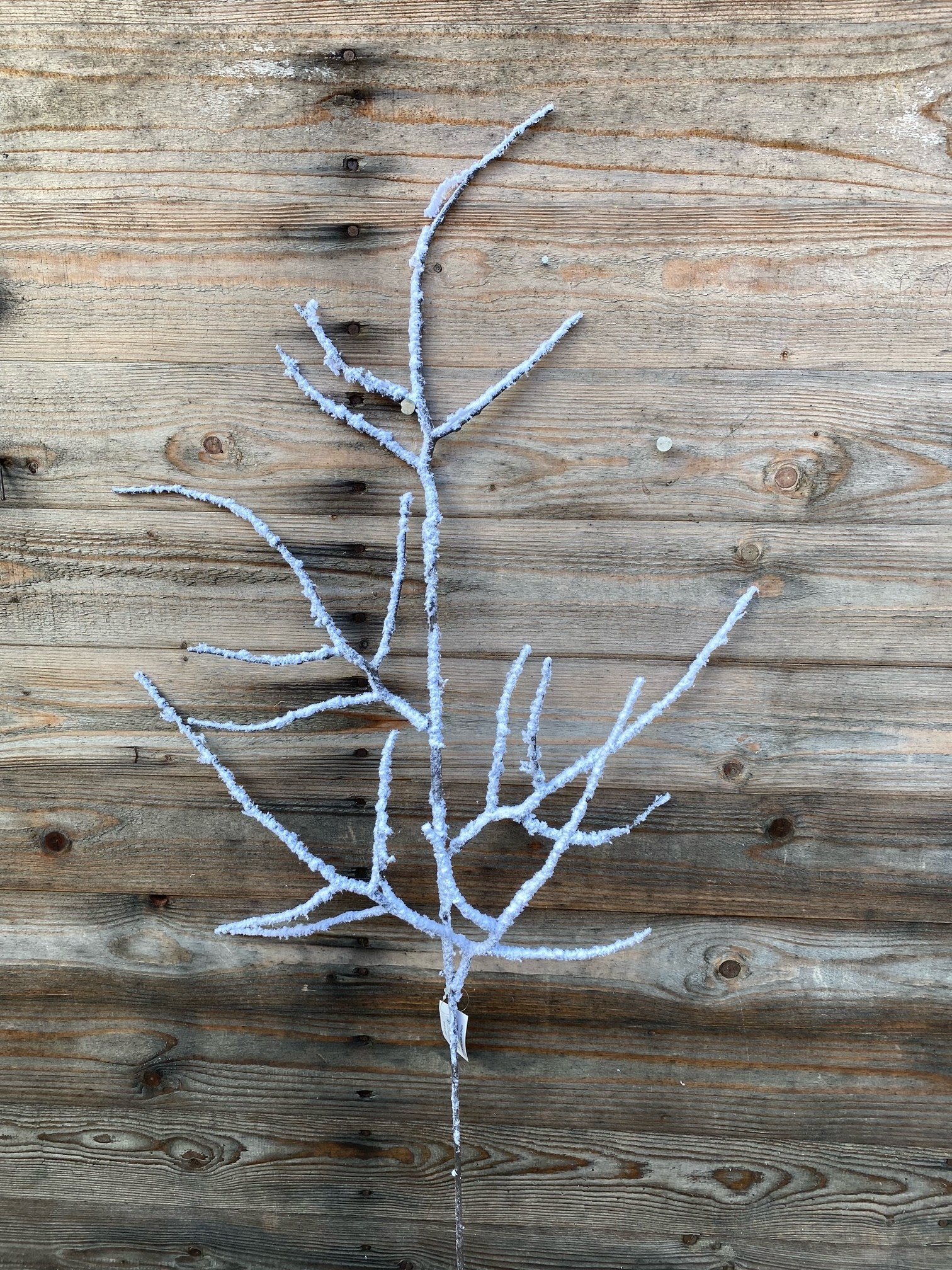 36" Snow Twig Branch