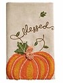 Embroidered Pumpkin Towel (3-Styles)