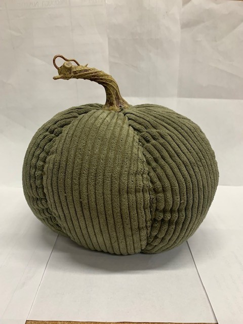 Harvest Corduroy Pumpkin (2-sizes)