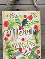 Hanging Wooden Christmas Art (2-Styles)