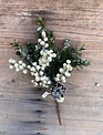 Iced Berry Pinecone Greenery Pick (2-Colors)