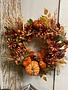 Custom Pumpkin Harvest Wreath
