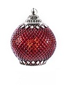 Vintage LED Mercury Glass Textured Lantern (3-Sizes 2-Colors)