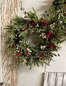 Custom Christmas Mixed Berry Wreath