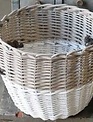 White Dipped Field Baskets (2-sizes)