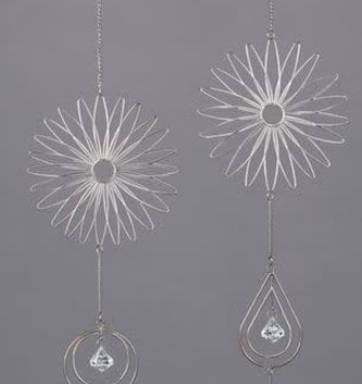 Flower Sun Catcher with Bell (2-styles)