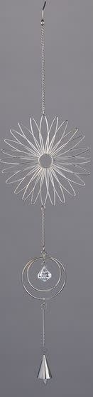 Flower Sun Catcher with Bell (2-styles)