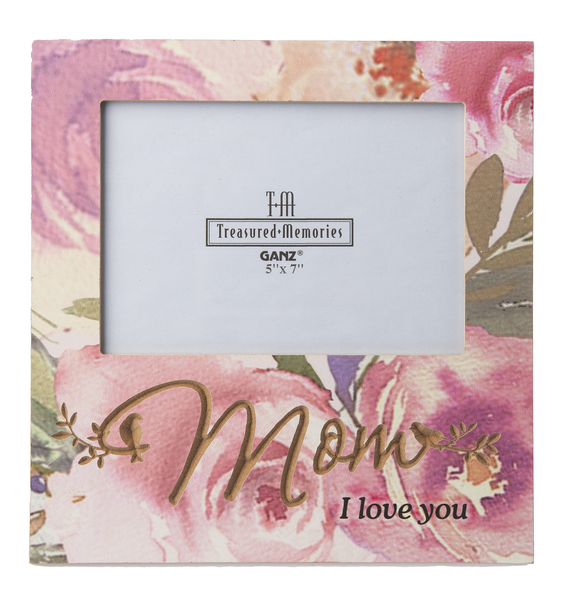 Floral I Love You Frame (2-styles)