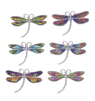 Enjoy Each Moment Dragonfly Charm (6-styles)