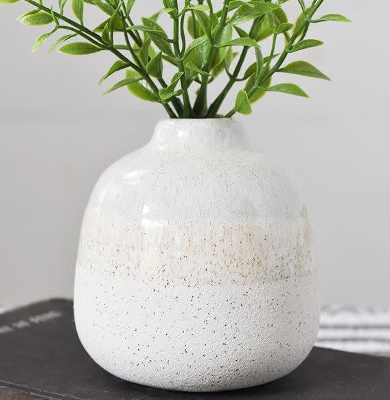 Tricolor Stoneware Vase (2-Styles)