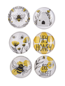 Set of 6 Bee Magnets