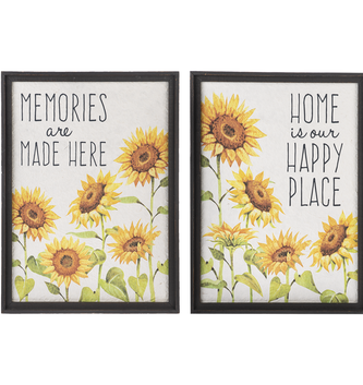 Sunflower Framed Print (2-Styles)