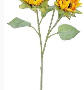 Golden Double Sunflower Spray