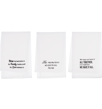 Parent Talk Kitchen Towel (3-Styles)