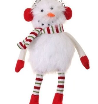 Wooly Snowman w/ Earmuffs