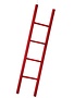 Red Christmas Gnome Ladder