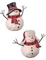 Mr. & Mrs. Buffalo Plaid Snowmen