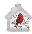 Frosted Birdhouse Ornament (2-styles)