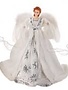 Winter Snowflake Feathered Angel