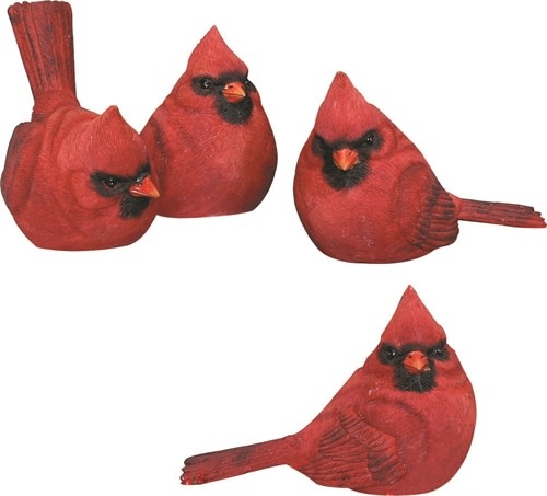 Red Male Cardinal (4-Styles)