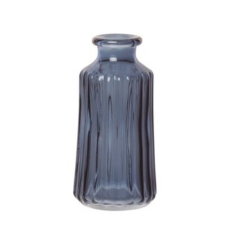 Glass Indigo Bud Vase (2-Styles)