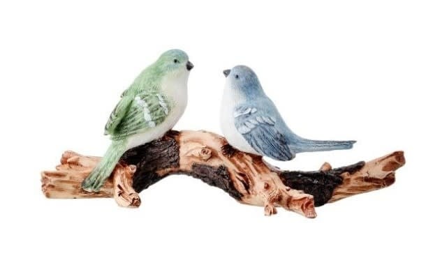 Song Bird Couple on Branch