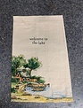 Lake Watercolor Towels (4-styles)