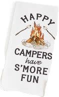 Camping Life Tea Towel (4-styles)