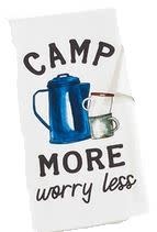 Camping Life Tea Towel (4-styles)