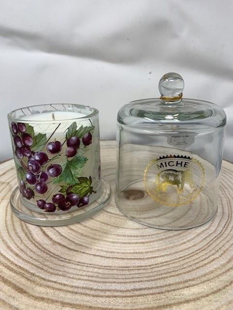 Glass Cloche Candle (4-styles)