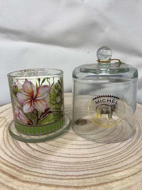 Glass Cloche Candle (4-styles)