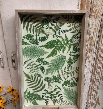 Double Handled Forest Fern Tray (2-sizes)