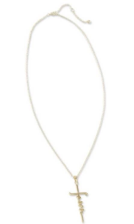 Faith Cross Necklace (2-Colors)