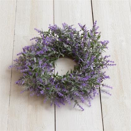 Wispy Garden Lavendar Candle Ring