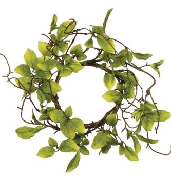 Wild Leaf & Twig Candle Ring