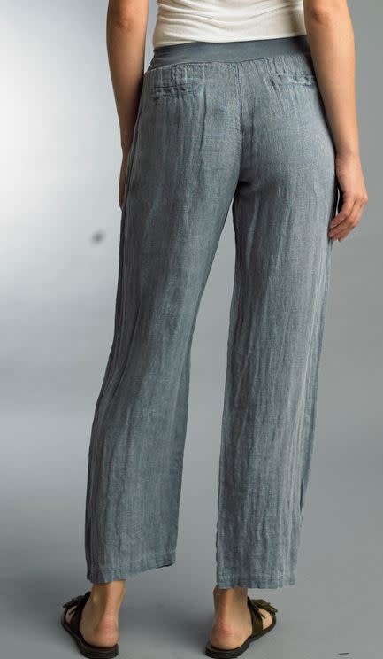 Tempo Paris Pull on Linen Pants By: Tempo Paris (3-Colors)