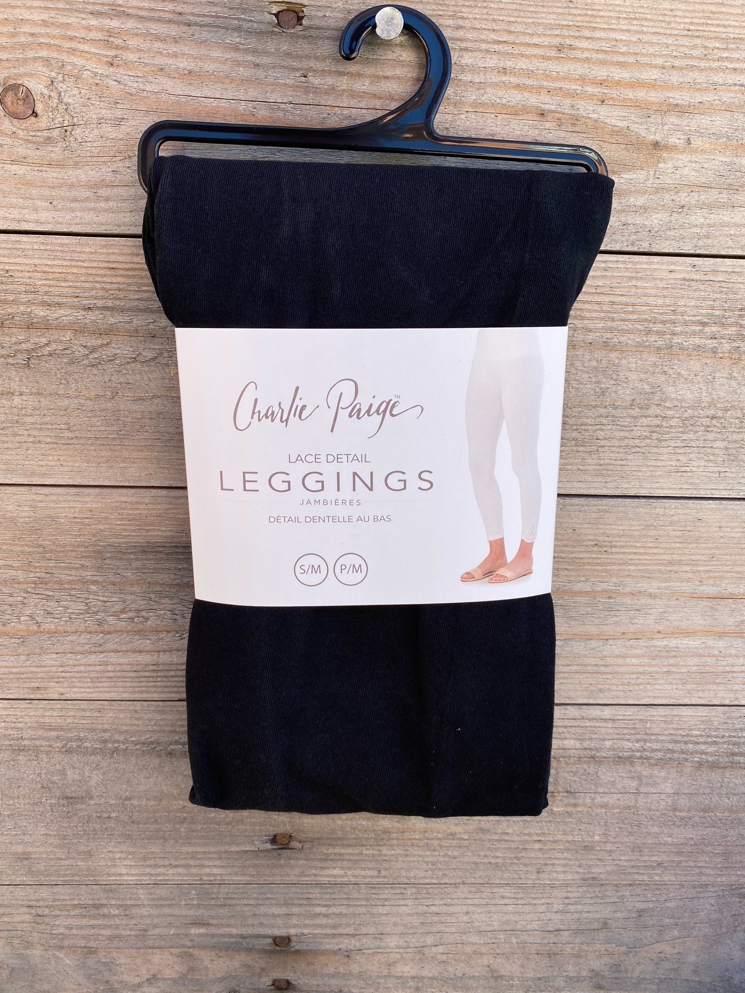 Charlie Paige Capris Lace Legging By: Charlie Paige (5-Colors)