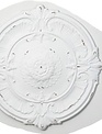 Brushed White Wall Medallion (2-Sizes)