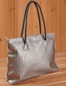 Vegan Ostrich Tote (12-Colors)