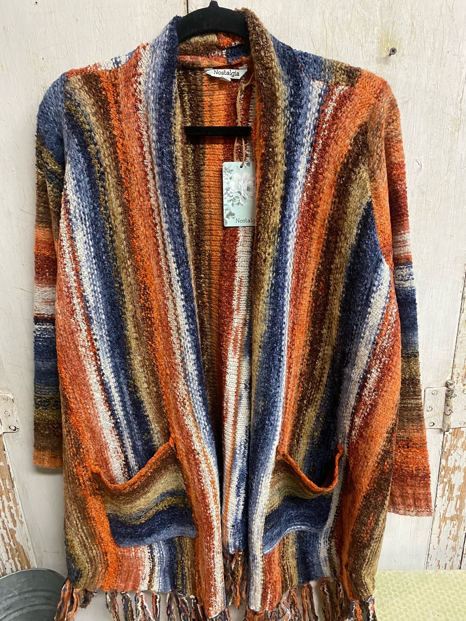 Sunset Long Open Sweater w/ Fringe I FAST SHIPPING The Last Straw
