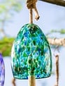 Art Glass Bell Chime (3-Colors)