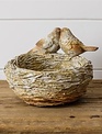 Stoneware Nest Birdfeeder