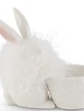 Ceramic Bunny w/ Feathers (2-Styles)