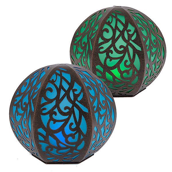 Solar LED Gazing Ball (2-Colors)