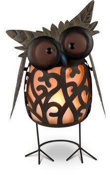 Solar Standing Hoot Owl (2-Colors)