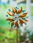 Copper & Blue Patina Blossom Spinner