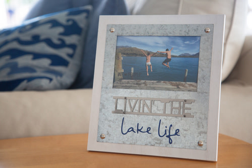 Livin The Lake Life Frame