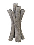 Tiered Tree Bark Multi Vase